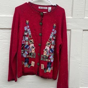 Super ugly Christmas sweater. Vintage. Women’s medium